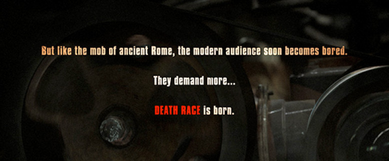 Death Race - Prologue